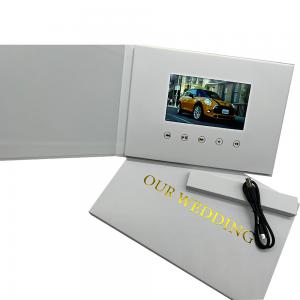 China Custom 7 Inch IPS Video Book Wedding Video Brochure Wedding Video Album wholesale