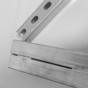 China 62mm×41mm CE Stainless Steel Strut C Channel SS400 Metal Building steel purlins wholesale