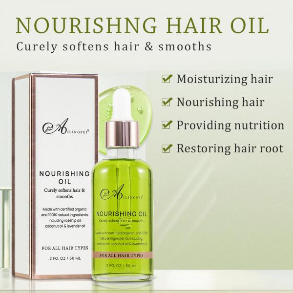 Private Label Moisturizing Nourishing Hair Oil Natural Rosmary Oil Castor Seed Oil Ginger Root Oil Jojoba Seed Oil Massa