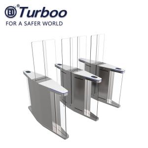 China Sliding Barrier Gate Access Control Turnstile Gate with 9 Pairs of Infrared Sensor on sale