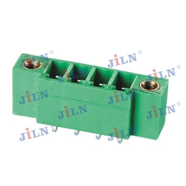 NI Plating Pluggable Terminal Block Pcb 500mΩ Min Insularion Resistance