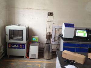 EN ISO 1182 Non Combustibility Flammability Testing Equipment For Building Materials
