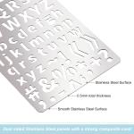 Customised Metal Engraving Letter Stencils Number Stencil Metal Engraving