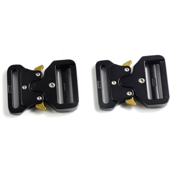Custom 40mm Tactical Belt Buckle Nylon Belt Quick Release Metal Buckle