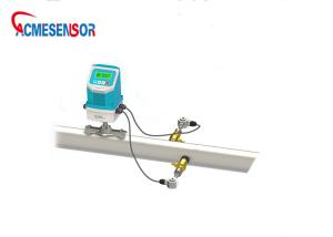 China Diesel Oil Fuel Ultrasonic Water Meter 4-20mA portable clamp on ultrasonic flow meter on sale
