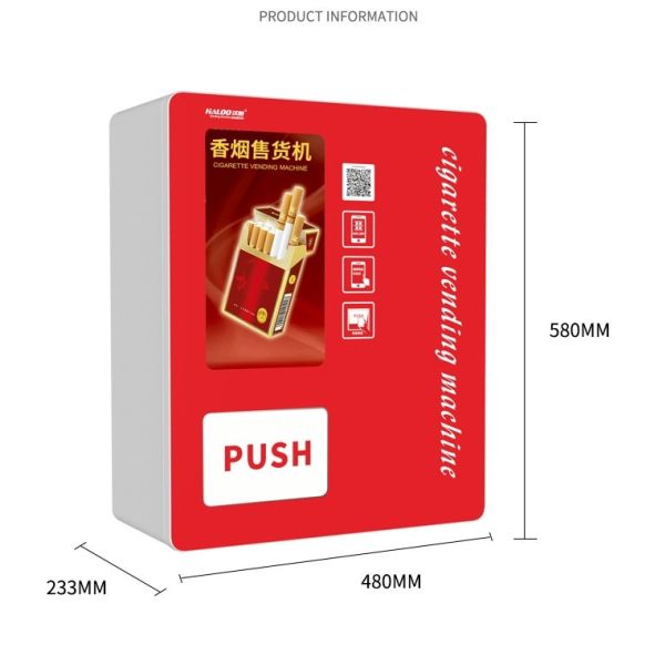 Touch Screen Lighter Cigarette Paper Power Bank Vending Machine For Hotel