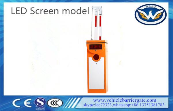 Quality 180 Degree Folding Arm Parking Barrier Gate Auto Reverse Security Boom Gate for sale