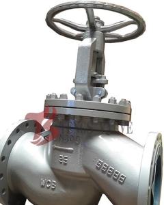 China Rising Stem Industrial Globe Valve , Gear Operated Globe Valve Manual wholesale