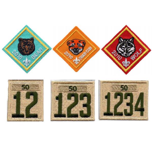 3D Embroidery Boy Scout Patch