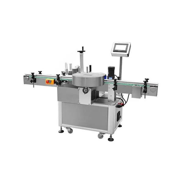 Quality Intelligent Automatic Positioning Round Bottle Labeling Machine 25m / Min 0.8KW for sale