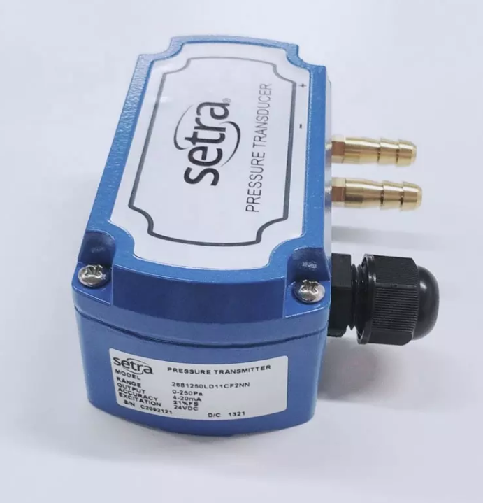 Setra Differential Precision Pressure Transmitter 24VDC Intrinsically Explosion Proof