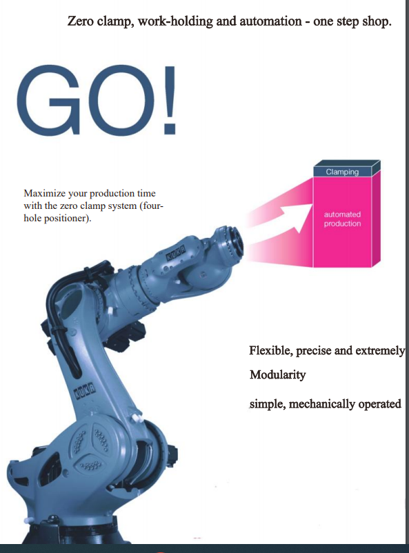 Quick Exchange Self Centring Vice Harded Steel For Circular Workpiece Calmping