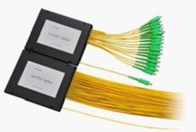Quality Low Insertion Loss Fiber Optic PLC Splitter Planar Lightwave Circuit Splitter for sale