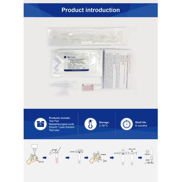 99% Accuracy Nucleocapsid Antigen Rapid Detection Kit