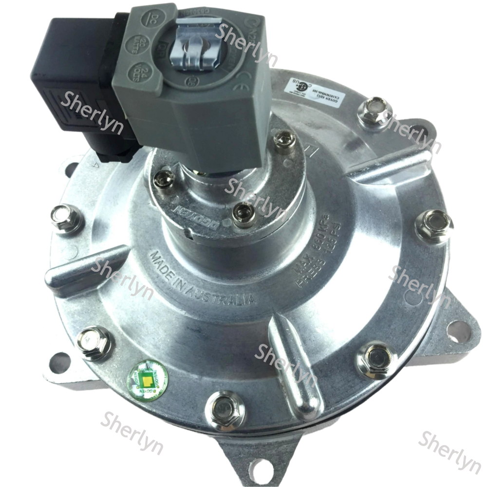 GOYEN CA102MM 4-inch '' Full Immersion Pulse Jet Valve For Bag Filter 24V DC 220V AC