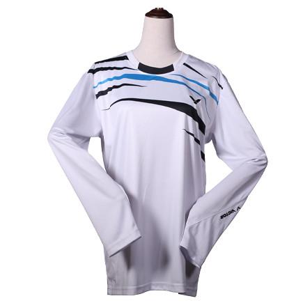 Quality Polyester White Long Sleeve Custom Made T Shirts O Neck Sport Style For Men for sale