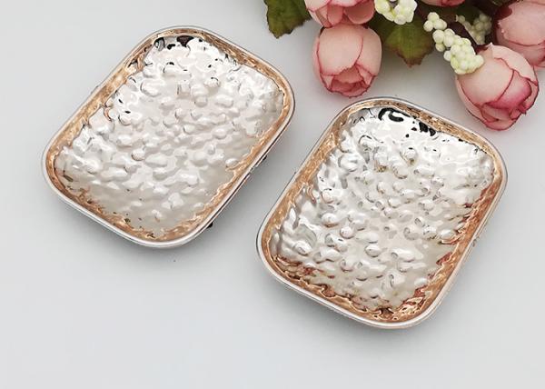 Quality D654 Square Replacement Dance Shoe Buckles For Ladies Shoe Can Customized for sale