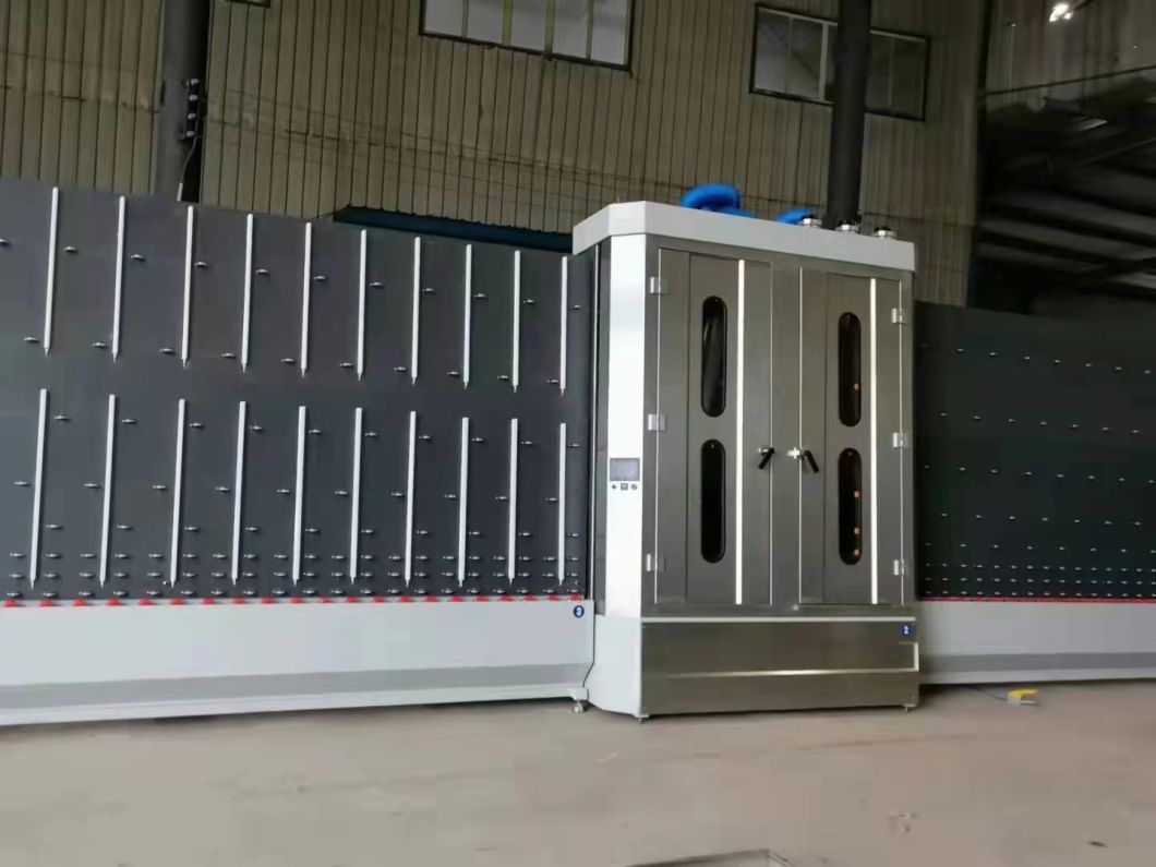 Automatic Insulating Glass Production Equipment Vertical Type Glass Washing and Drying Machine Glass Making Machine