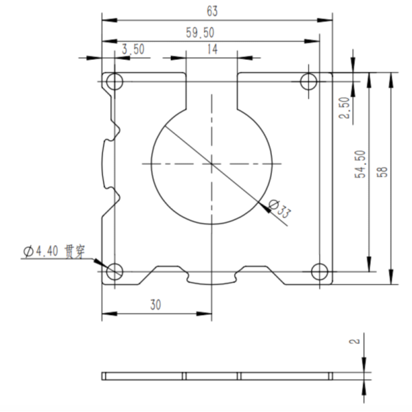 Screw Connection Linear Motion Components Steel Cover Karakuri Accessory