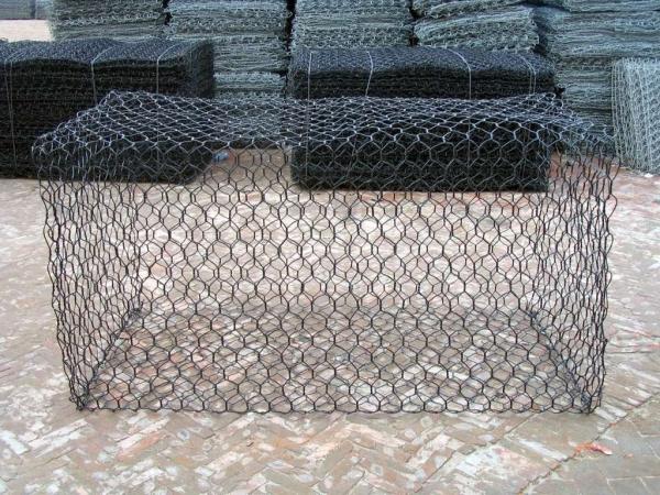 Quality High Strength Gabion Wire Mesh Gabion Rock Wall Cages For Flood Control for sale