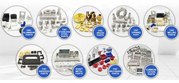 Shanghai Factory price cnc machining part aluminum parts metal spare parts