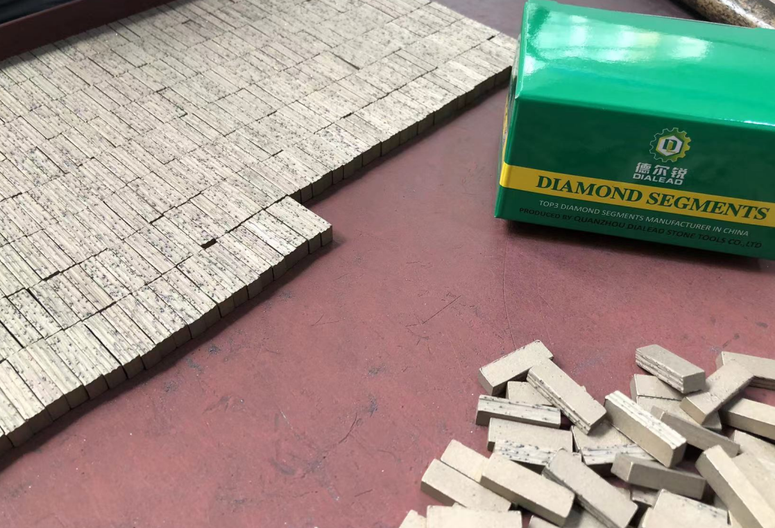 Reinforced Concrete Diamond Segment For Diamond Core Drill