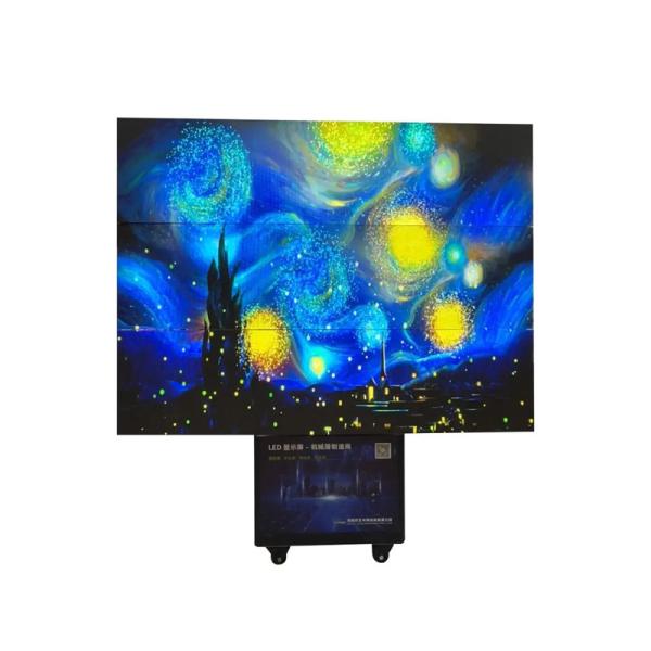 Quality Expandable Rotate LED Screen 2560*1600 Outdoor Advertising Screen Display for sale