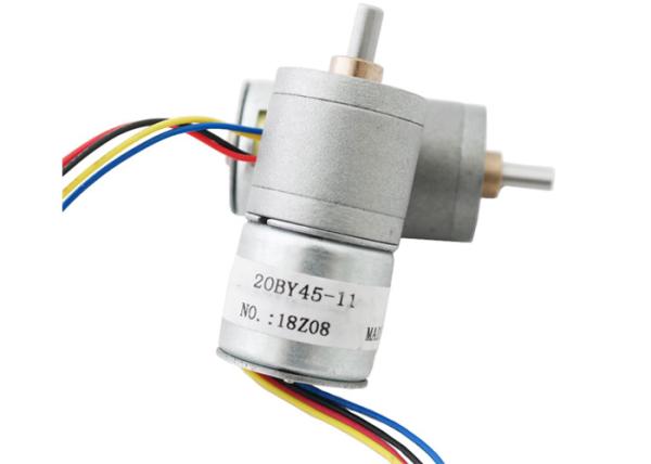 Quality 5v Dc Geared Stepper Motor 20mm 2 Phase 4 Wire Micro Linear Stepper Motor With Gearbox for sale