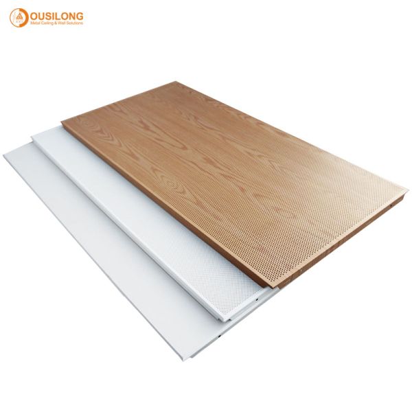 PVDF Coating Perforated Suspended Metal Clip In Ceiling