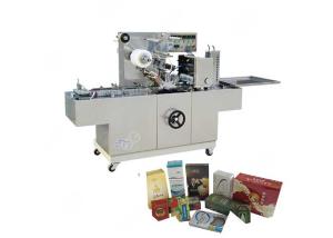 China Automatic Cosmetics Box Cellophane Wrapping Machine With Highspeed 40～80 boxes/min wholesale