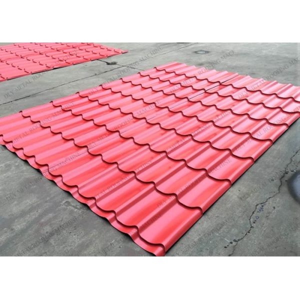 PLC PPGI Metal Roofing Machine 50mm Ibr Roofing Sheet Making Machine