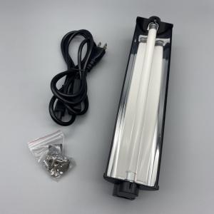 T5 Strip UVB Reptile Lighting Fixture with 12-Inch 8 Watt UVB 10.0  Black light