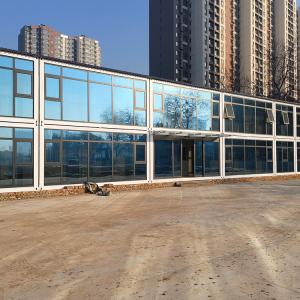 China Spacious And Modern Multi Story Shipping Container House In The Inner Corridor With High Durability wholesale