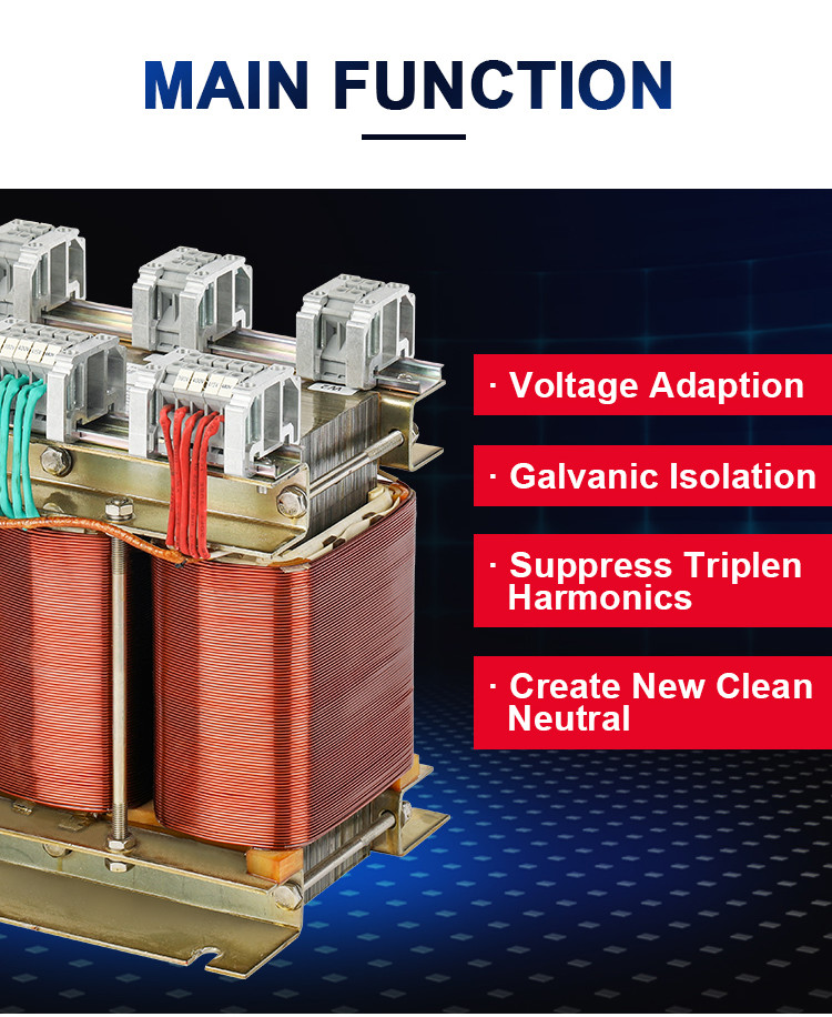 Single And Three Phase Dry Type Transformer 1-1000kva Copper Alumnium