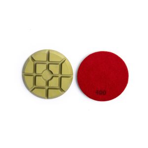 China 4inch Square Abrasive Diamond Polishing Blade Concrete Polishing Pad wholesale