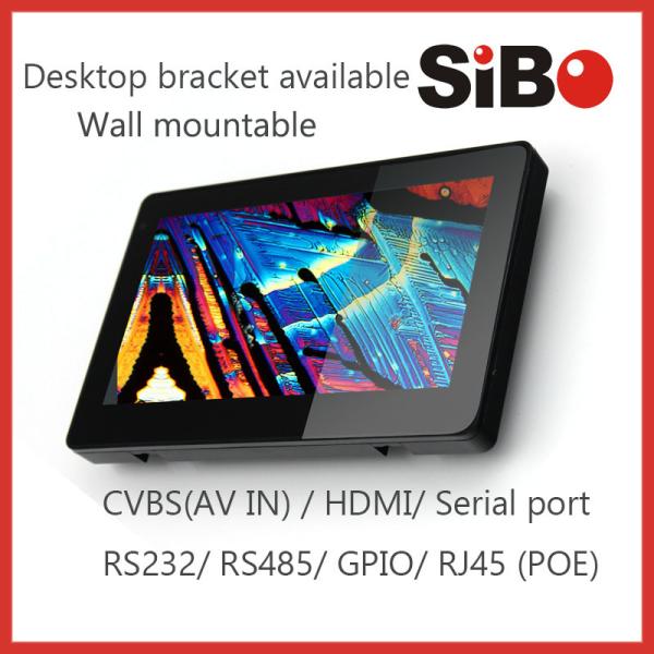 Quality Glass Mirror Designing 7" Wall Mountable Automation Controlling Android POE Tablet for sale