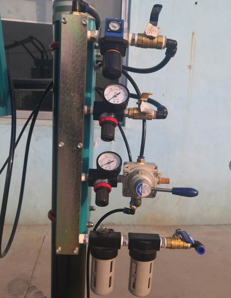 Two Component Sealant Extruder / Glass Processing Sealant Spreading Machine