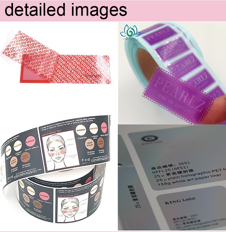 Anti Counterfeiting Gloss Lamination Authentic Hologram Stickers