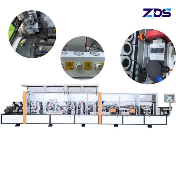 Quality 18.5kw Automatic MDF Edge Banding Machine Edgebander With Premilling And Corner Rounding for sale
