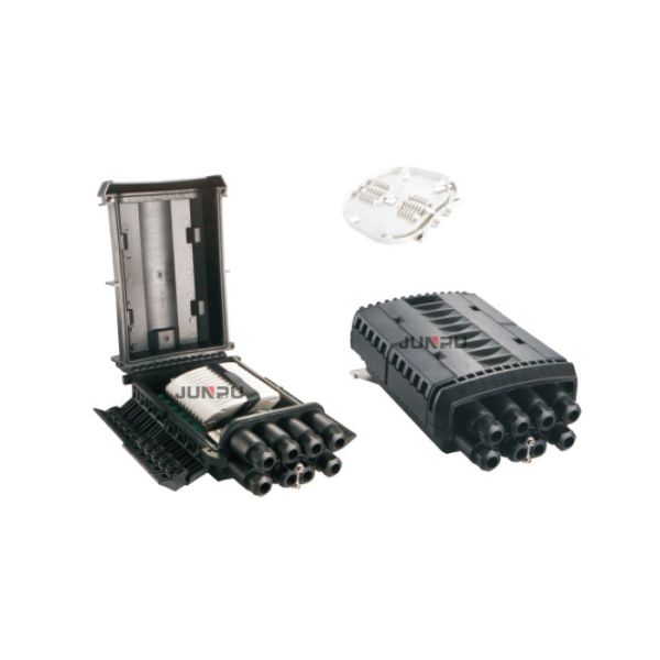 PP+GF material Optical Fiber Cable Joint Closure with SC adapters IP68
