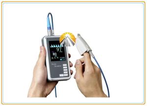 75G Weight Oxygen And Heart Rate Finger Monitor , Most Accurate Finger Pulse Oximeter