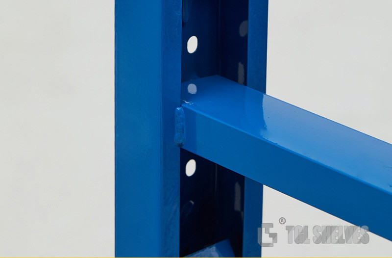 Cold Rolled Steel Pallet Rack Shelving , ODM warehouse pallet racking 500KG capacity