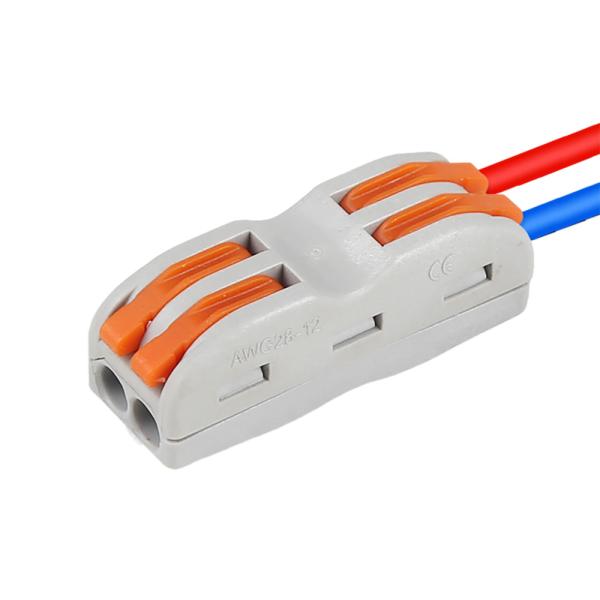 Quality Compact Mini Universal Wire Connectors Push In Terminal Block for sale