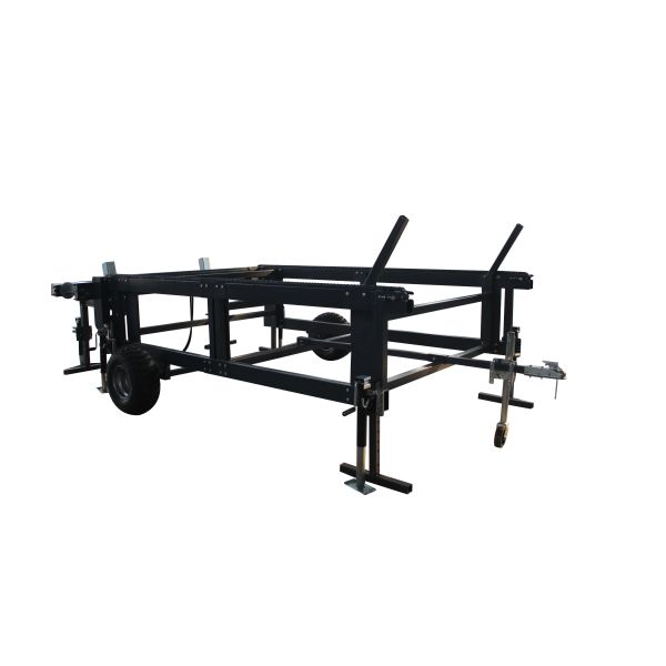 Home Firewood Processor JIERUI CE Approved Horizontal Fast Log Splitter with Chainsaw