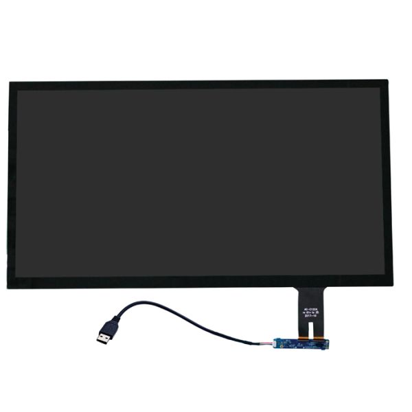 Multi Capacitive Touch Panel Screen 23.8 Inch USB Interface Bonded With Cover Glass