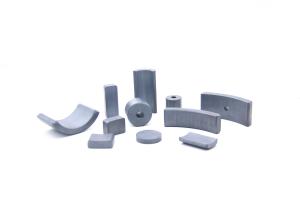 China Permanent Magnet Ferrite Tiles For High Power Fan Rotors Motor W1126A wholesale