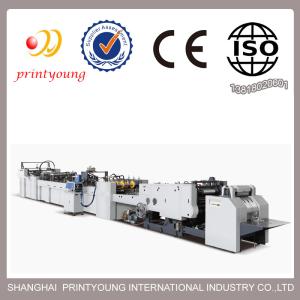China Automatic Sheet Feeding Paper Bag Making Machine With Handle Application wholesale