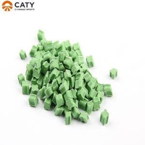 Soccer TPE Artificial Grass Infill Shockproof Green Weather Resistance
