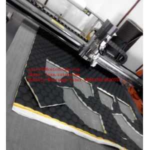 China Foam Rubber Cushion Sponge Plastic Composite CNC Digital Cutting Machine on sale
