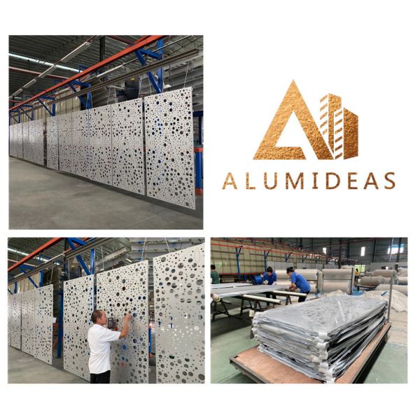 Wood Grain Aluminum Soffit